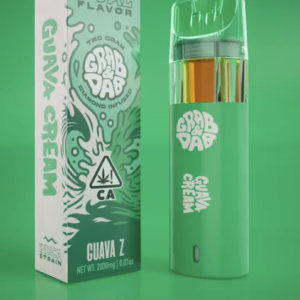 grab and dabs dual flavor disposable guava z