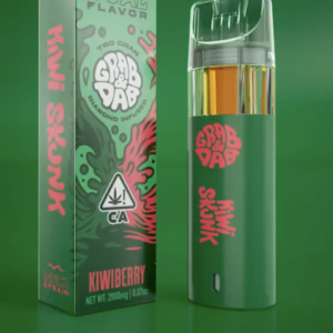 grab and dabs dual flavor disposable kiwiberry