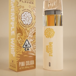 grab and dabs dual flavor disposable pina colada